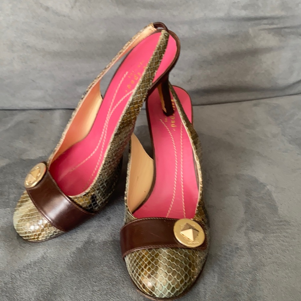 Vintage Kate Spade Slingbacks Made in Italy